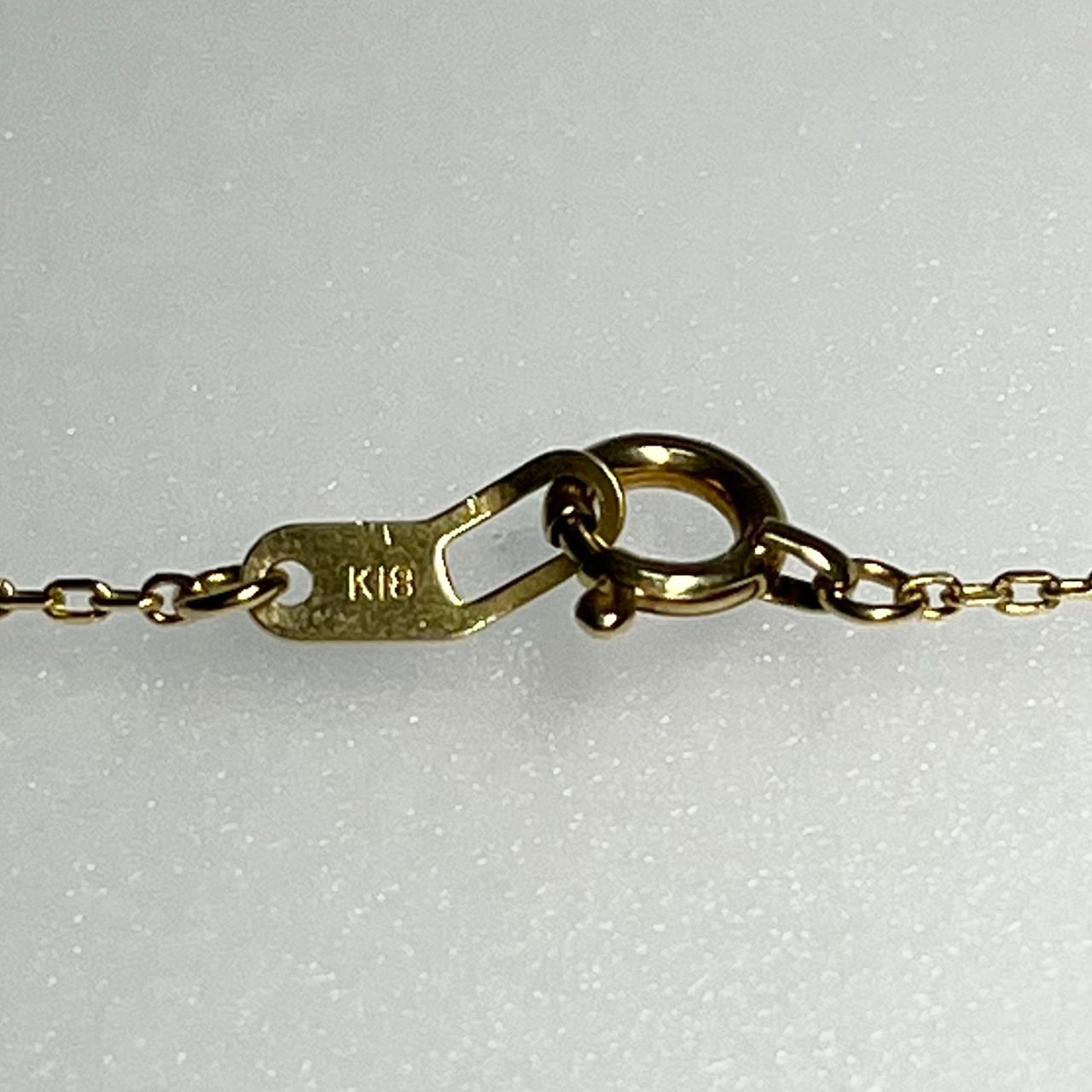 値下げ！STAR JEWELRY スタージュエリー クロス ネックレス K18YG 6P 