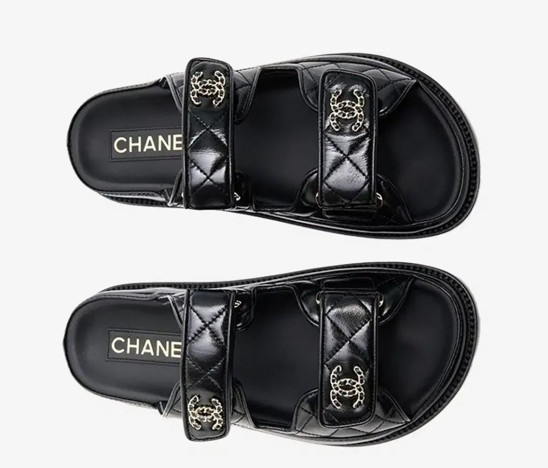 CHANEL シャネル ベルクロ マクロ ミュール 36 5