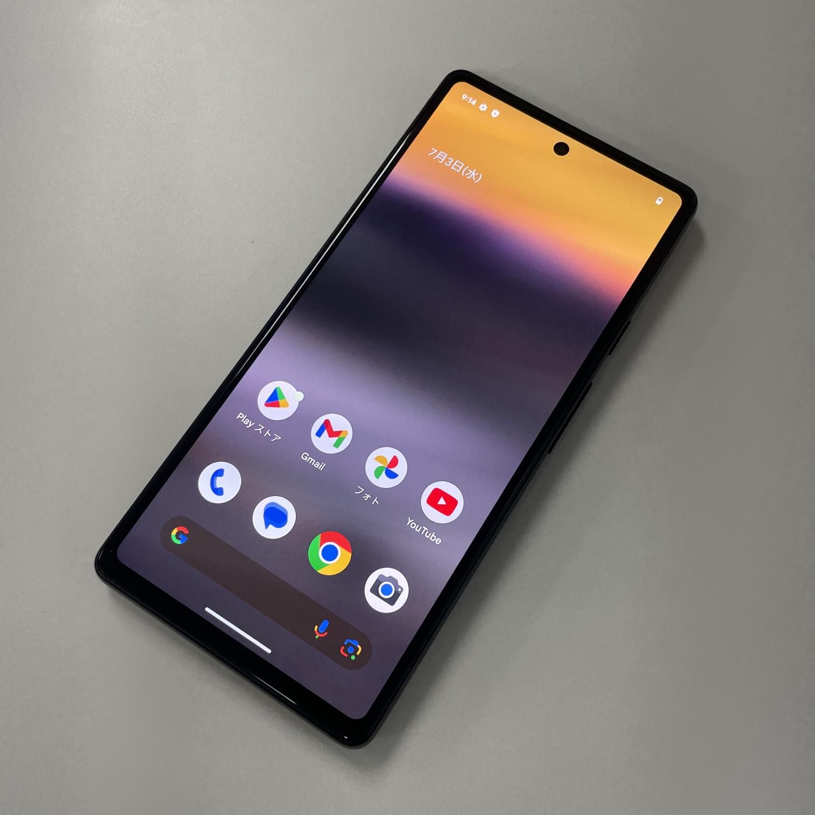 au Google Pixel 6a Pixel 6a チャコール