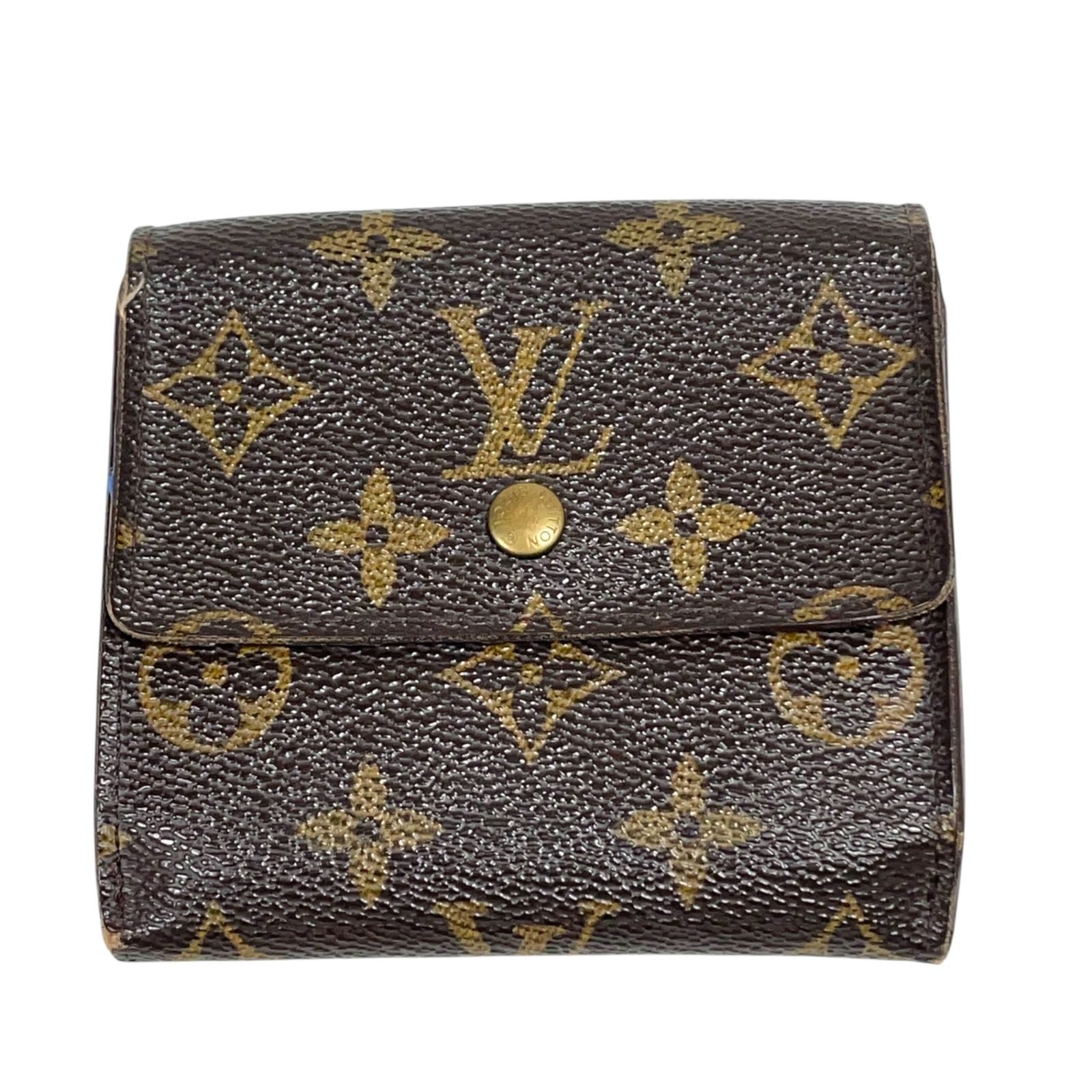 極美品　LOUIS VUITTON モノグラム　ポルトフォイユ エリーズ ◇中古品◇Louis Vuitton ルイヴィトン 2フラップ モノグラム