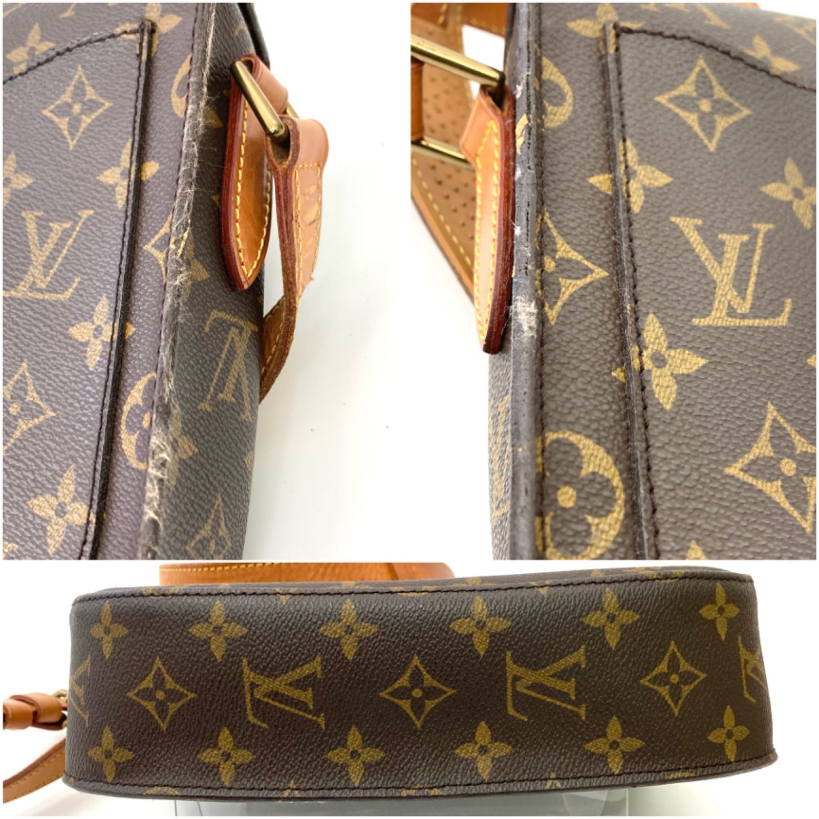 LOUIS VUITTON】ルイヴィトン モノグラム サンクルーGM ショルダー 