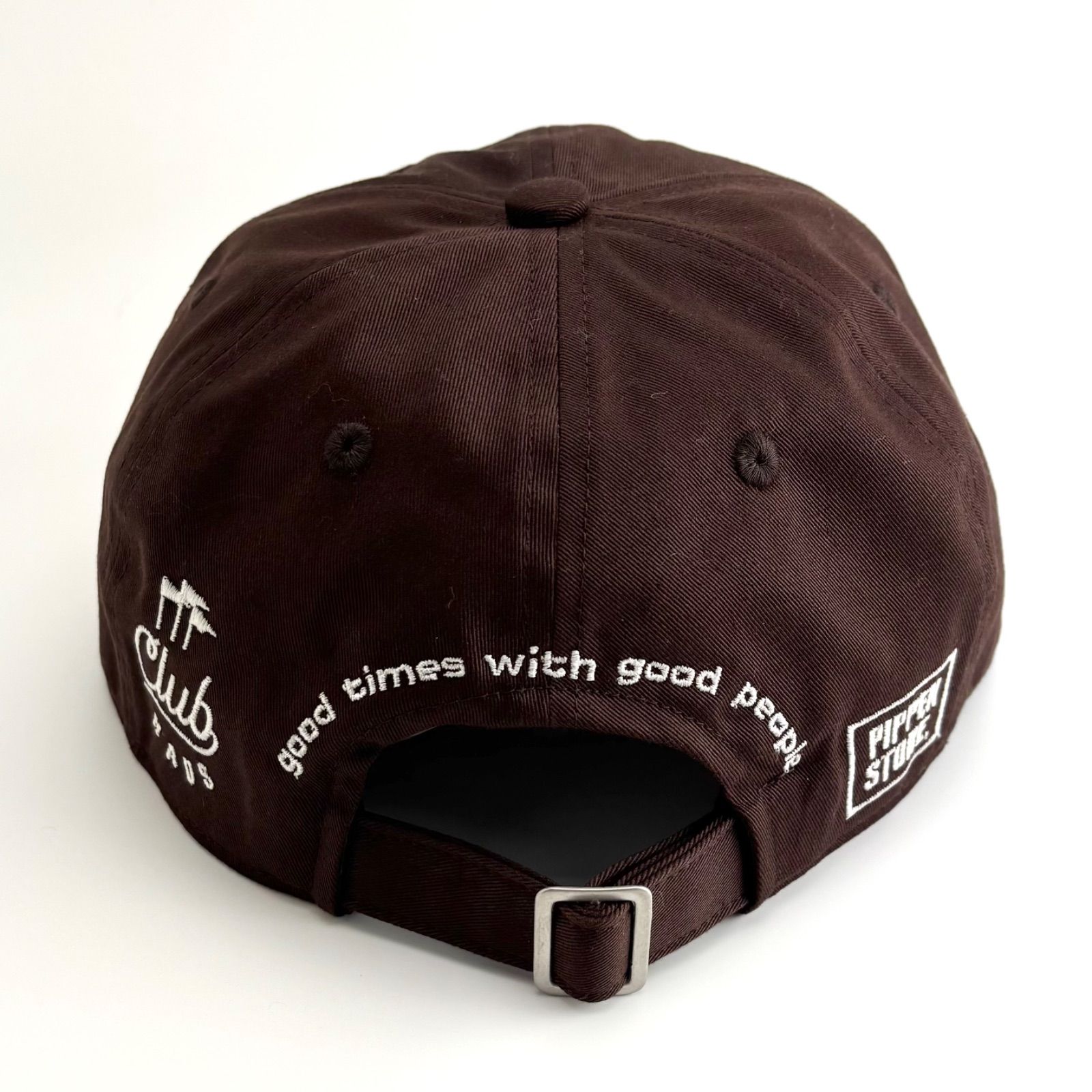 ♥ PIPPEN STORE x CLUBHAUS x CIRCLE CIRCLE CC CAP BROWN ピッペンストア クラブハウス サークルサークル キャップ ブラウン