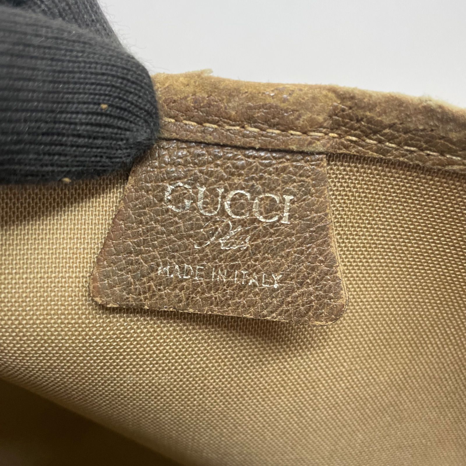 2393 GUCCI グッチ トートバッグ スプリーム GG PLUS シェリー