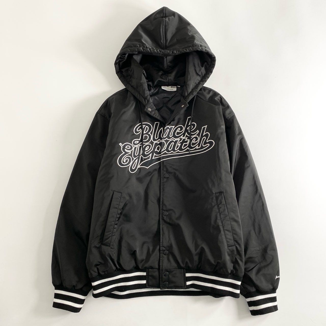 Black Eye Patch スタジャン L Black Eye Patch varsity jacket