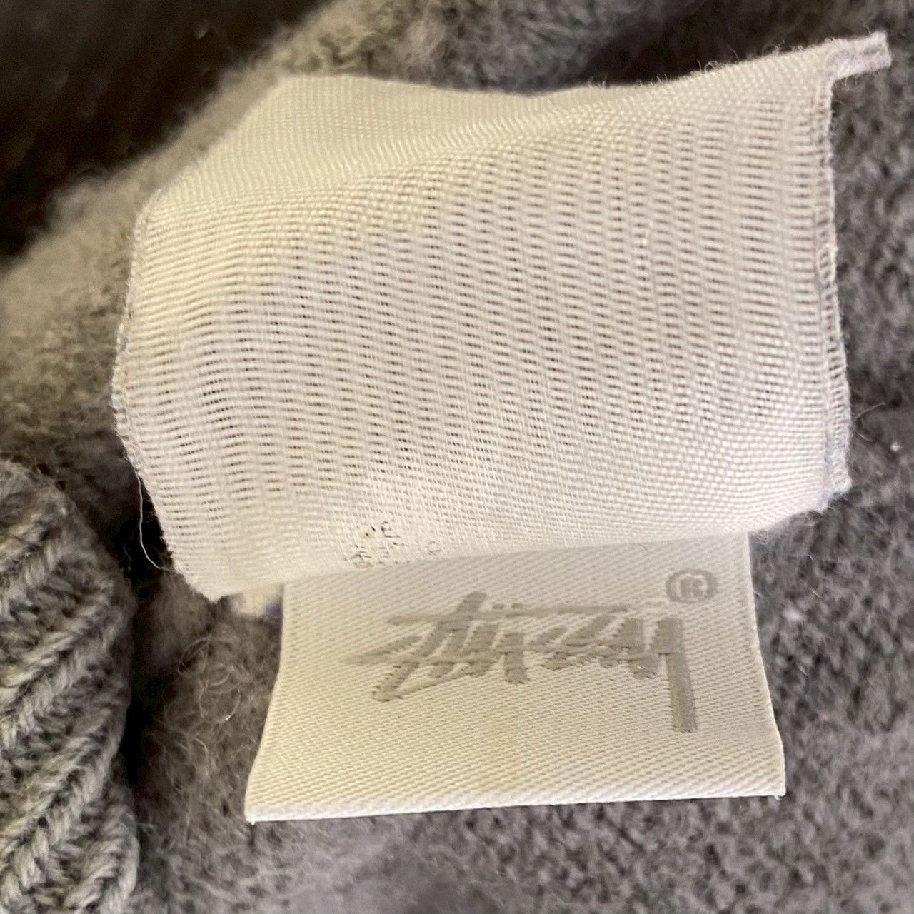 STUSSY』ステューシー (XL) ロゴワッペン ニット - メルカリ