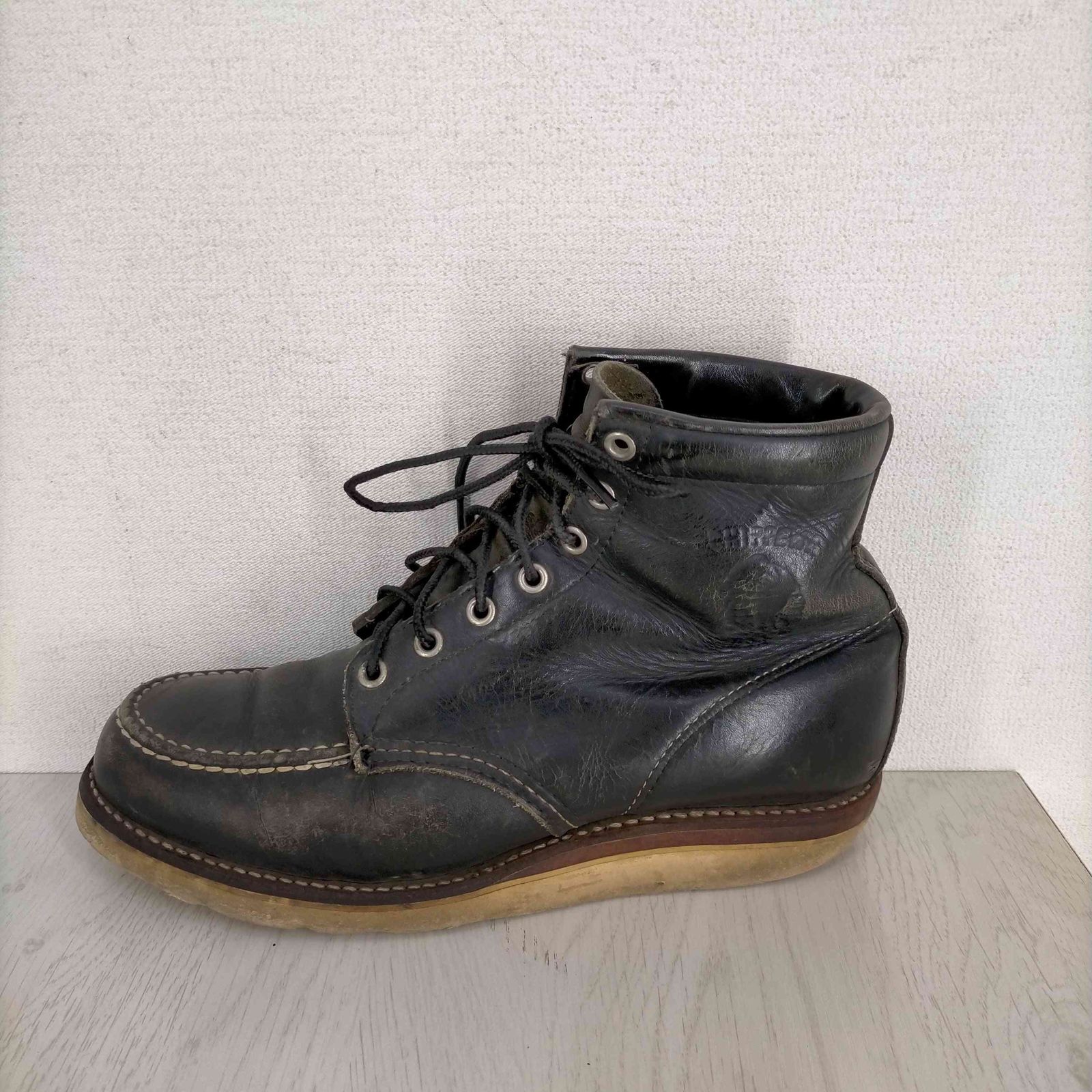 CHIPPEWA/チペワ 90年代初期 白タグ　vibramソール　廃盤 チペワ CHIPPEWA 90S-00S USA製 白タグ初期 vibramソール MOC BOOTS