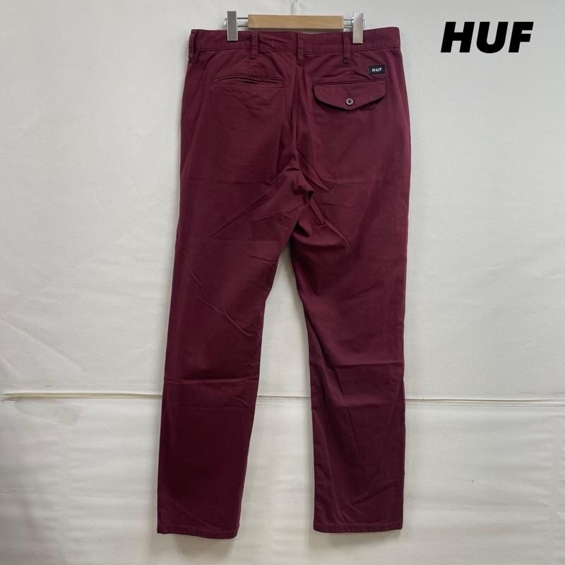 HUF ハフ パンツ チノパン ワークパンツ ワンポイントロゴ ジッパーフライ