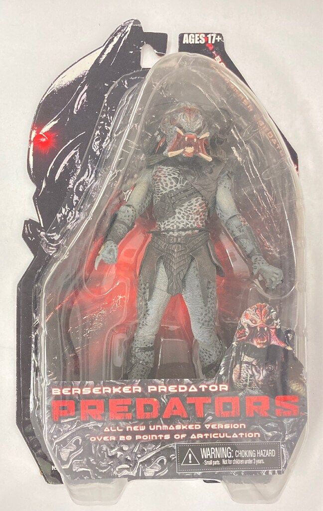 NECA ACTION FIGURE SERIES 2 BERSERKER PREDATOR マスク無 7インチ
