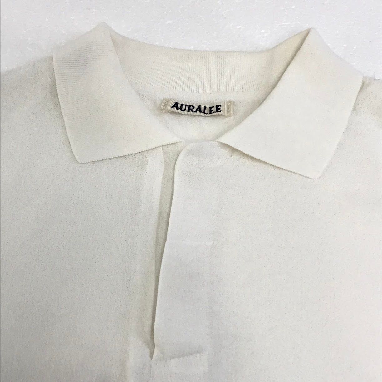 倉吉店】AURALEE | オーラリー ポロシャツ HARD TWIST AMUNZEN DOUBLE 
