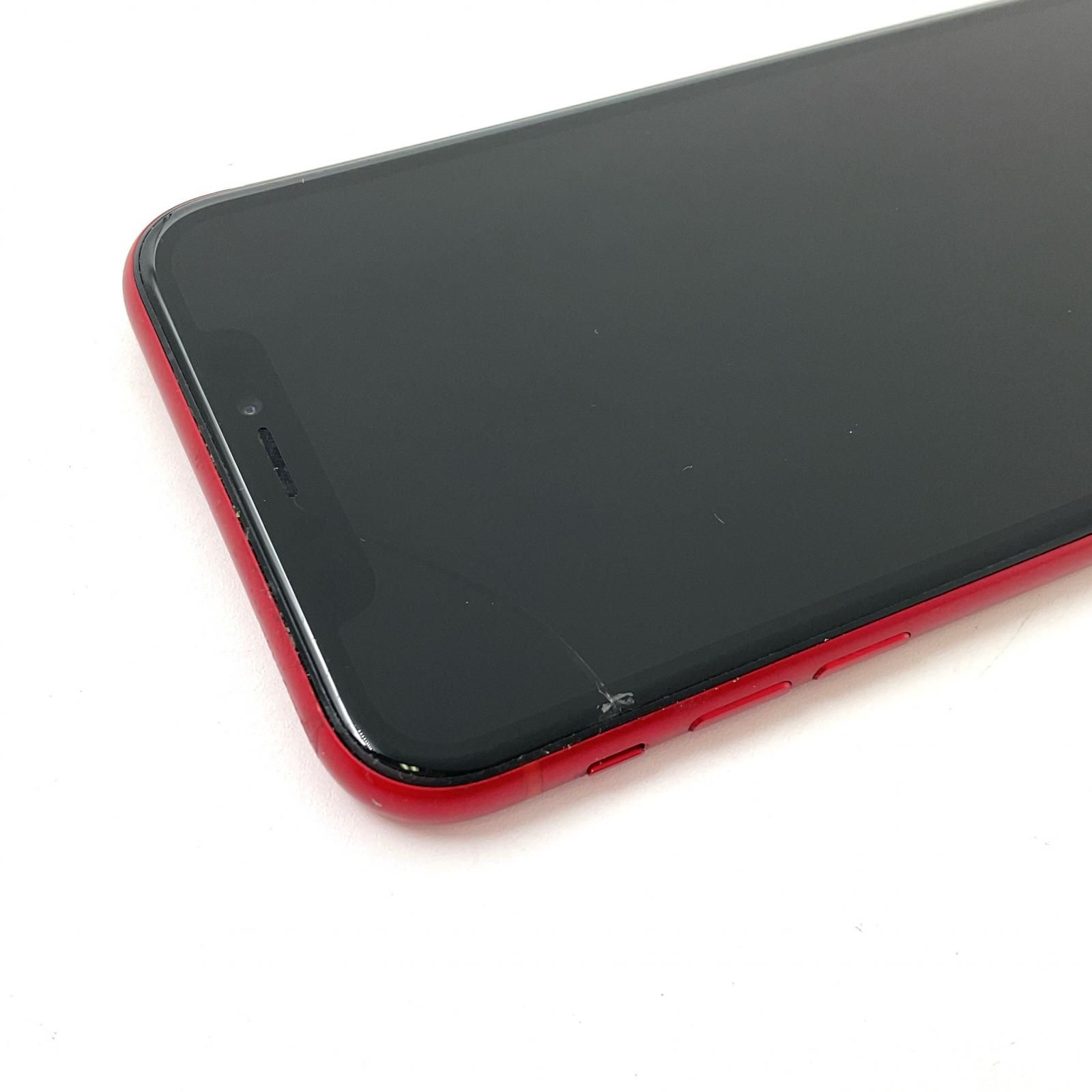 最速発送】Apple iPhone XR 64GB (PRODUCT)RED Softbank 白ロム 82 