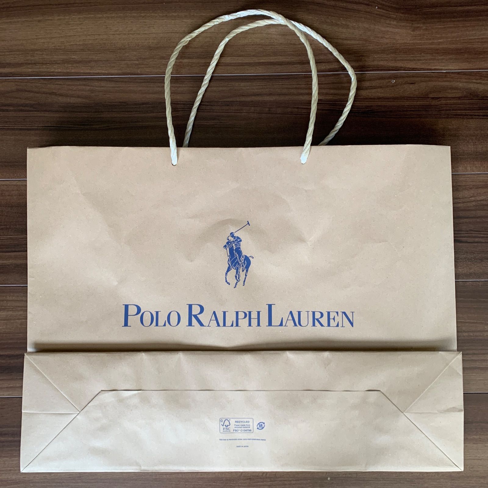 【新品】ラルフローレン RALPHLAUREN ポロ POLO 紙袋 XL 1枚