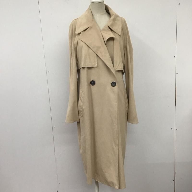 新品未使用！ZARA☆スエード風 トレンチコート ZARA(ザラ)の「スエード風トレンチコート」 - PARTE