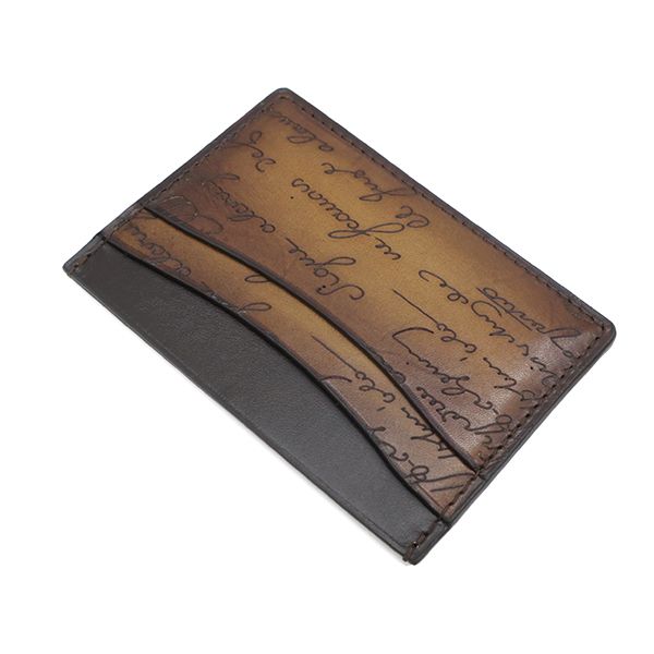 ベルルッティ カードケース バンブー ネオ スクリットレザーカード