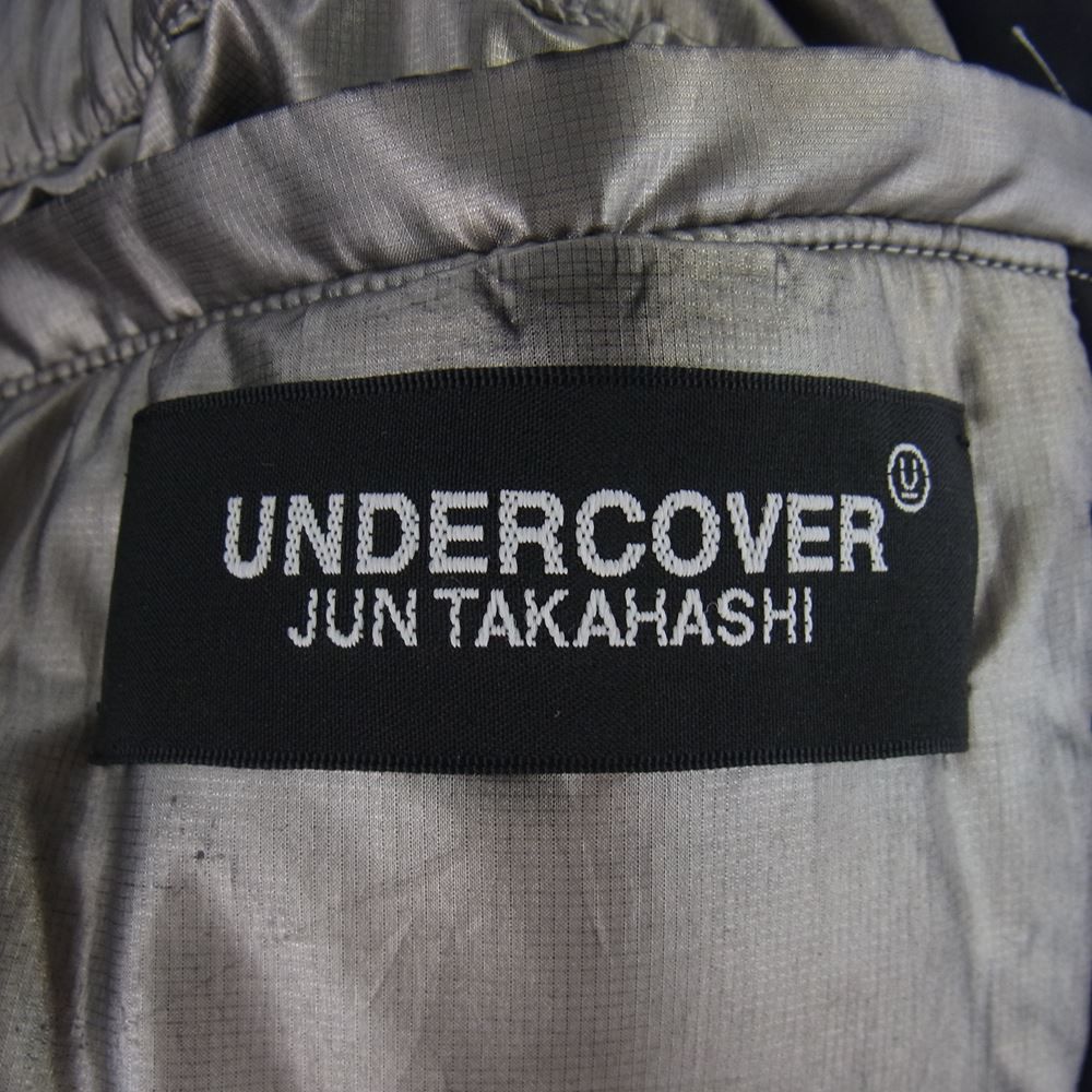 UNDERCOVER アンダーカバー モッズコート 18AW UCV4302-2 オーバーサイズ ツイル ナイロン モッズ コート ブラック系  2【中古】 - メルカリ