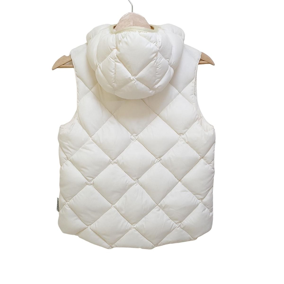ROCKY MOUNTAIN ロッキーマウンテン ダウンベスト サイズ7 8 レディース - アイボリー 秋 冬