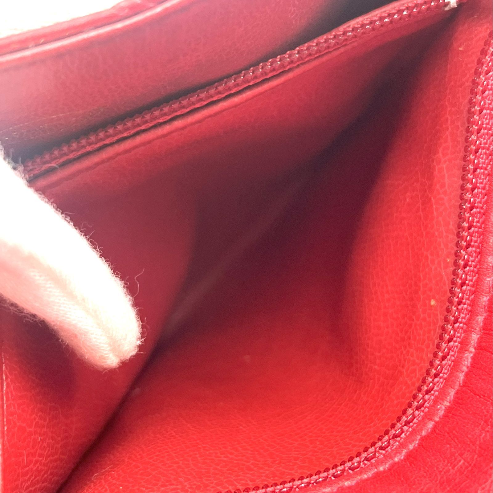 CHANEL シャネル ビコローレ ココマーク ウエストバッグ レッド ボディ