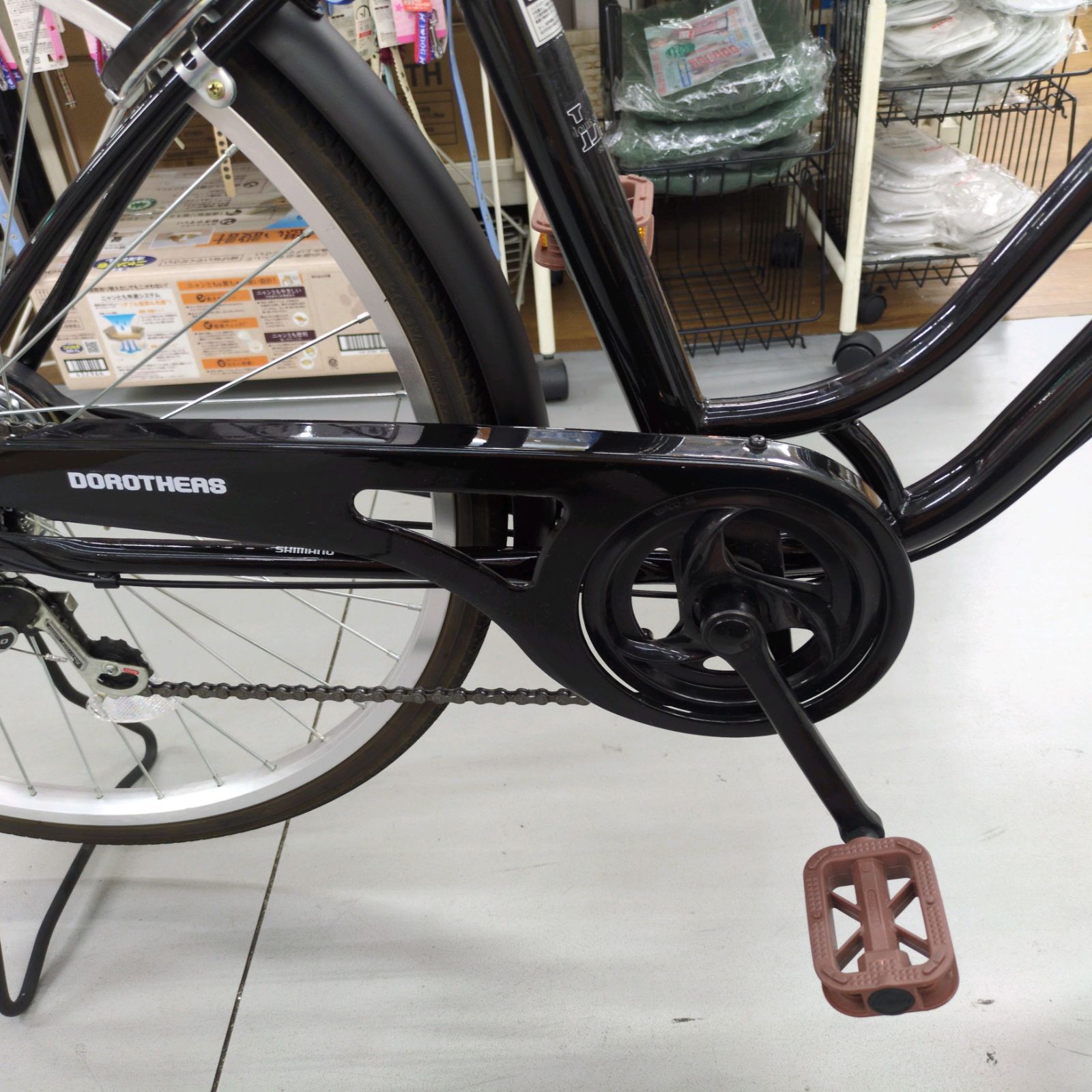 J284 ☆比較的状態良し☆普通自転車☆DOROTHEAS☆6段☆LEDダイナモ☆26