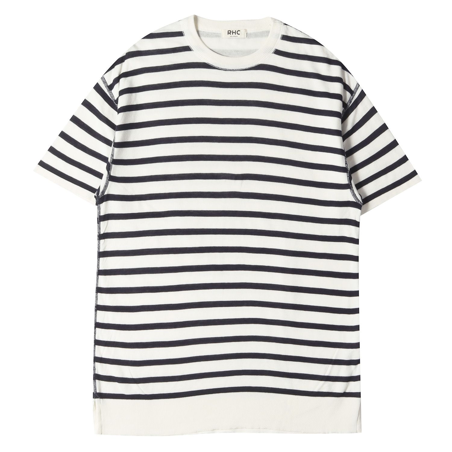 RHC Ronherman ネイビー ホワイトボーダーライン ハーフパンツ ショートパンツ M ロンハーマン RonHerman RHC ニット セーター 長袖 ボーダー S