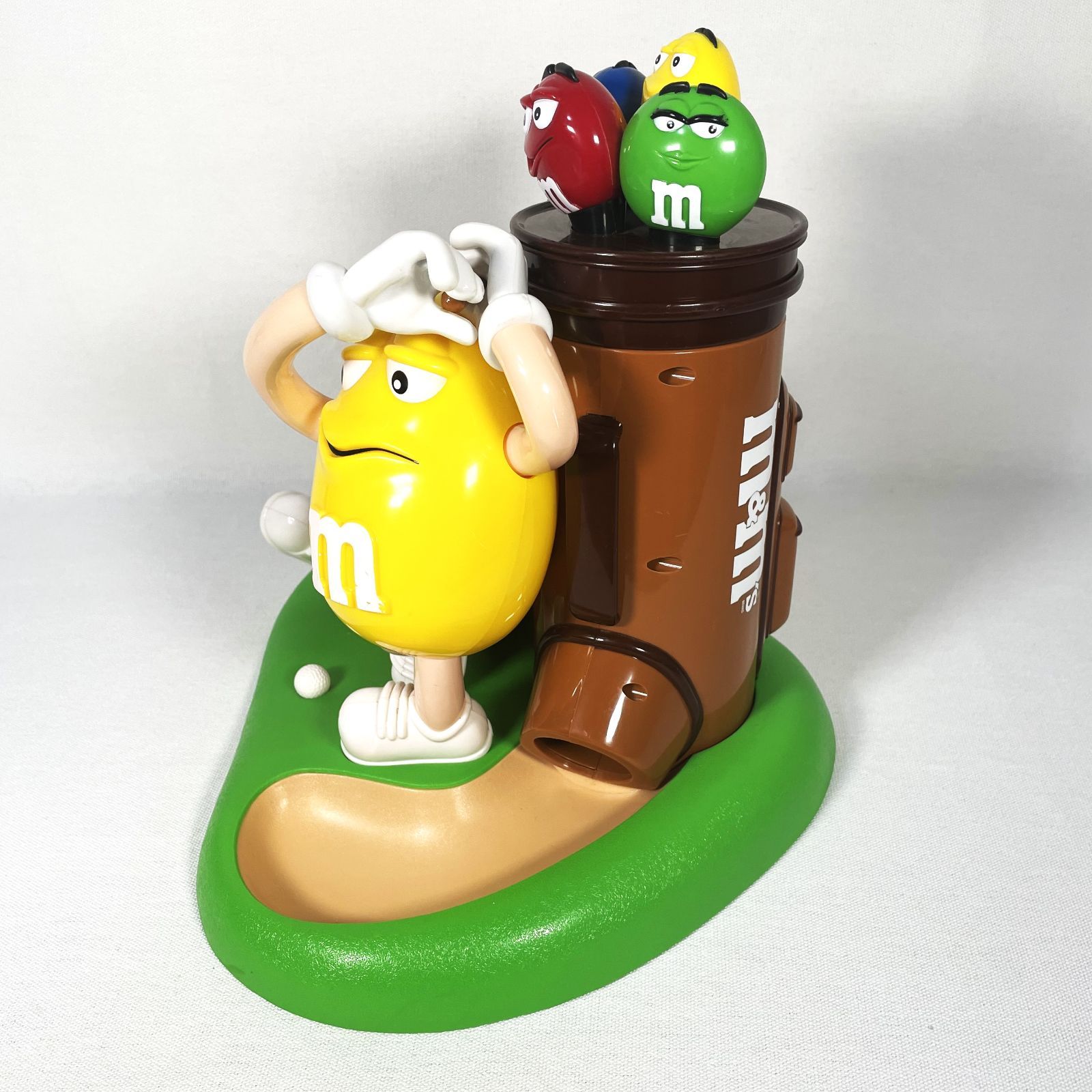 M&M’s ディスペンサー　ゴルフ M&M Christmas Mulligan-Ville Golf Candy Dispenser