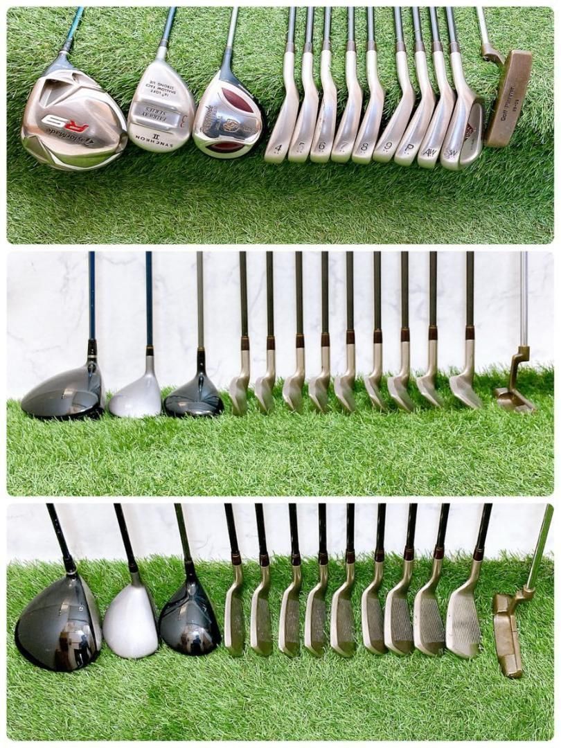 コンパクト M12.テーラーメイド 初心者オススメ ゴルフクラブ メンズセット 13本