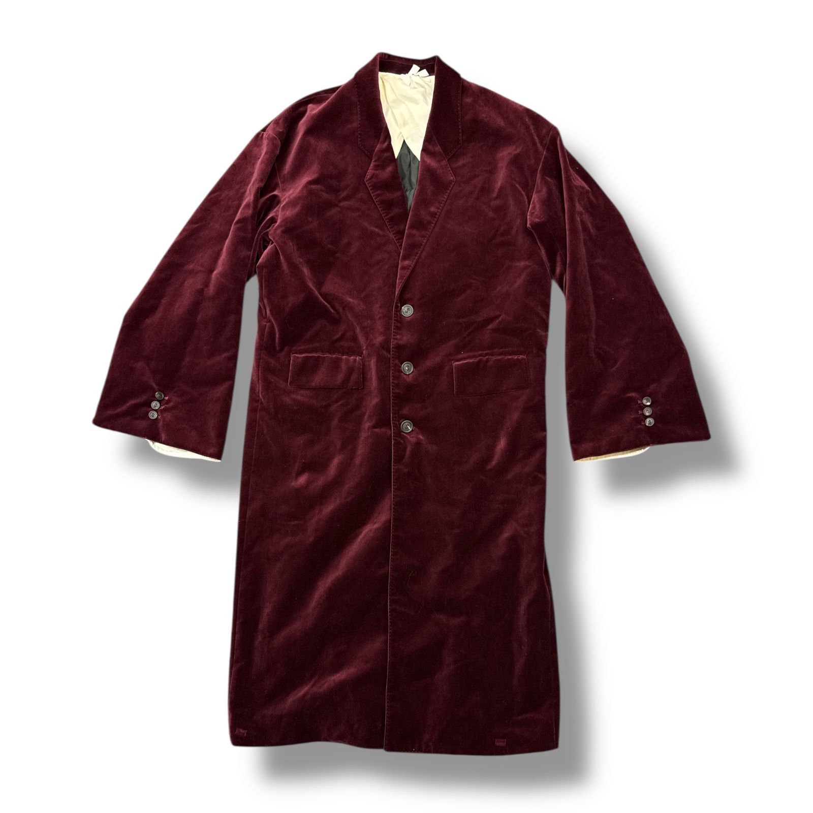 SOSHIOTSUKI 24AW kimono Chester coat キモノベロアチェスター