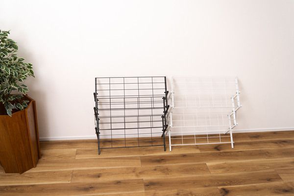 フォルダブル シューズラック 収納 インダストリアル 男前 インテリア