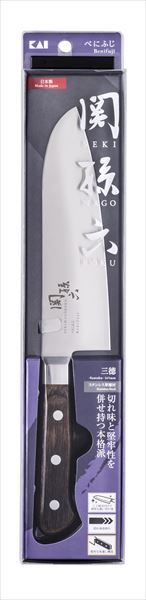 まとめ買い-5点セット 関孫六 べにふじ 三徳１６５ｍｍ 貝印 台所用品