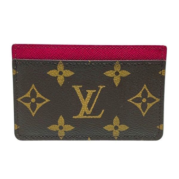 ルイヴィトン Louis Vuitton モノグラム ポルトカルトサーンプル M60703 ブランド小物 カードケース レディース