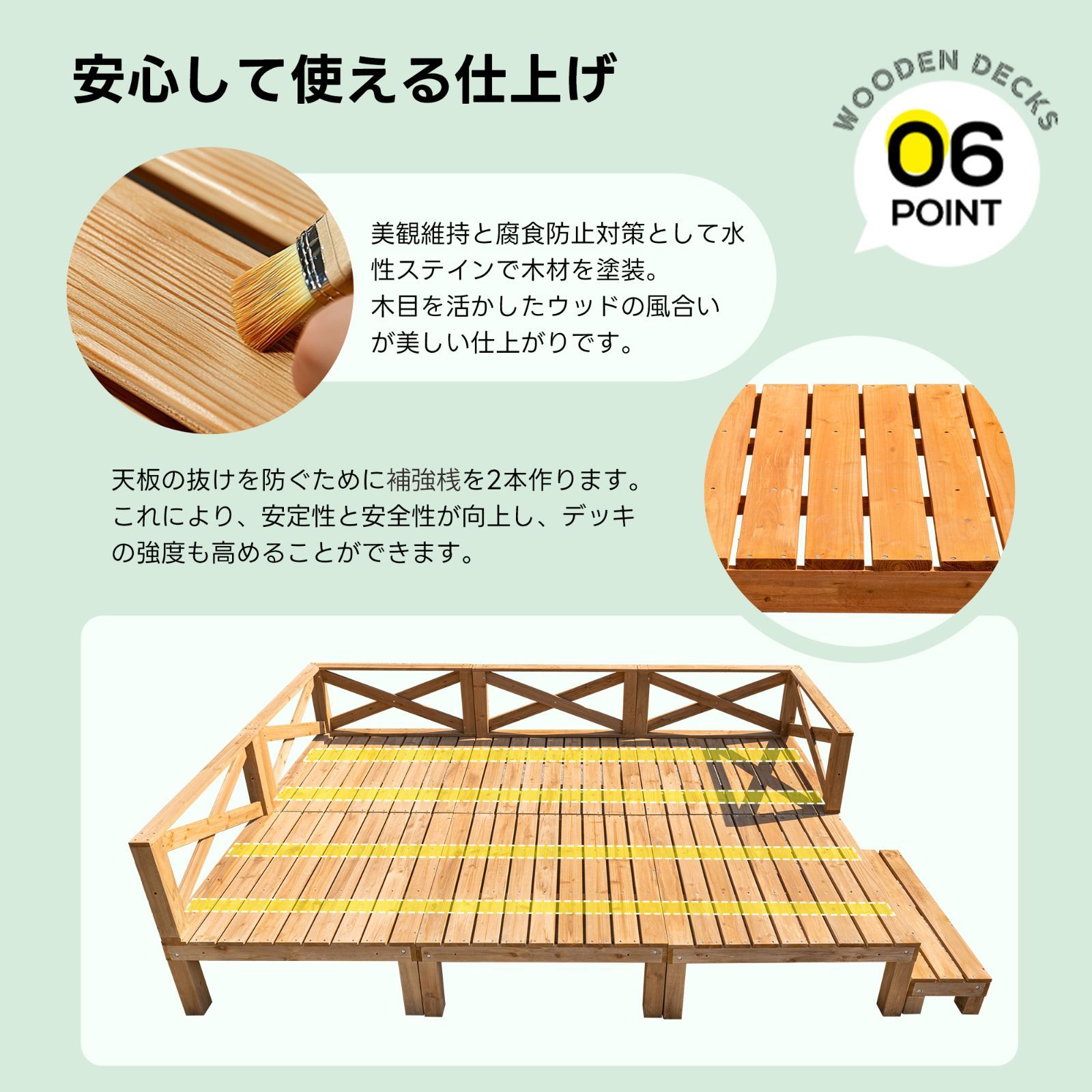 ベランダ 踏み台付