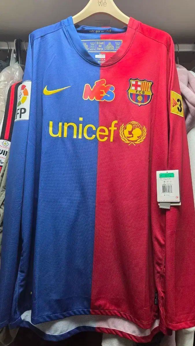 08 ー 09 バルセロナ 長袖 タック 個人資金