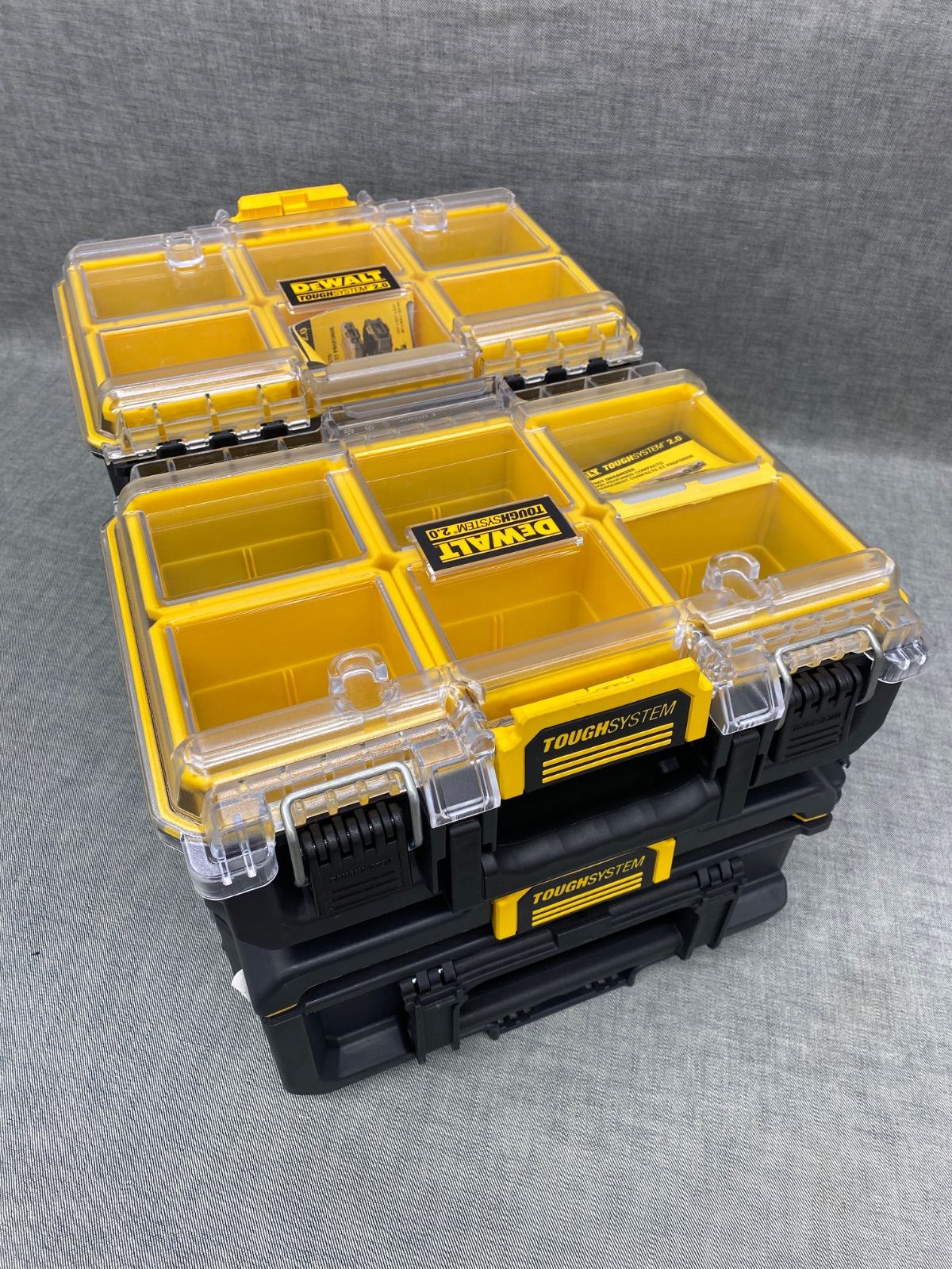 AU AY25101459 DeWalt タフシステム オーガナイザーx2-Sサイズボックスセット