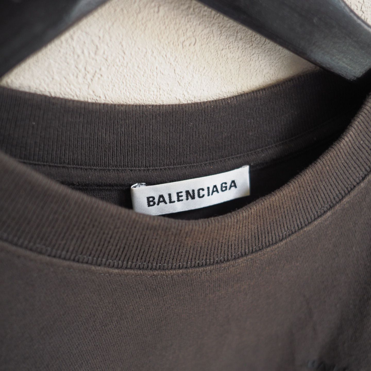 美品☆ バレンシアガ BALENCIAGA オーバーサイズ 半袖Tシャツ 18AW 