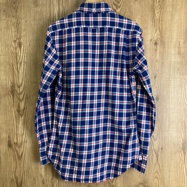 THOM BROWNE チェック柄 長袖 ボタンダウンシャツ トム ブラウン