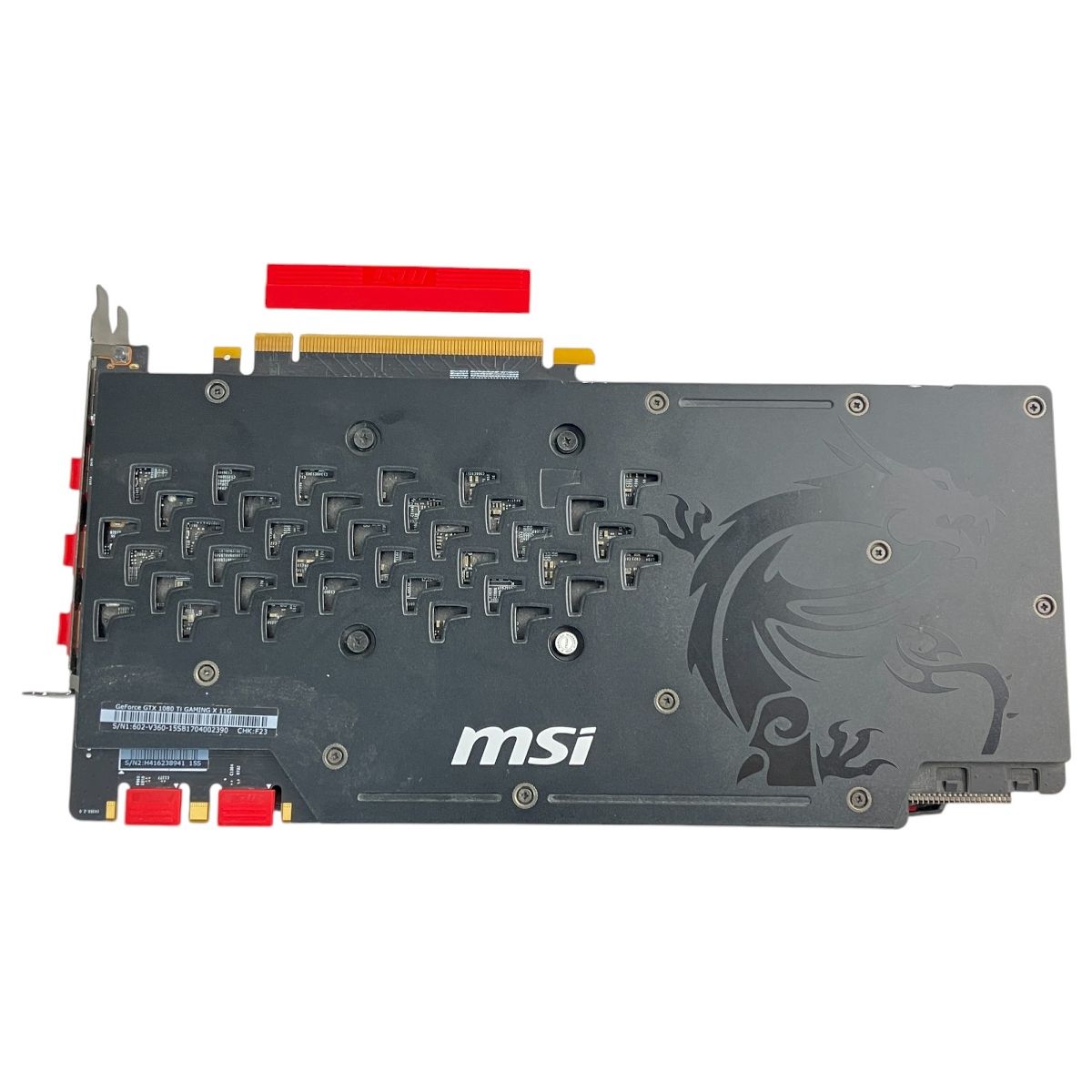 ジャンク MSI GeForce GTX 1080 Ti GAMING X 11G グラフィックスボード PCパーツ N9274495 - メルカリ