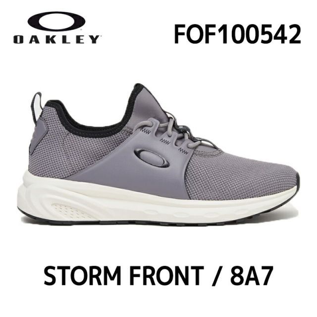 人気，送料無料 OAKLEY DRY OS シューズ Storm Front/8A7 オークリー ドライ オーエス シューズ FOF100542 通気性 軽量素材 ドライ スニーカー スリッポン [日本正規品] スニーカー