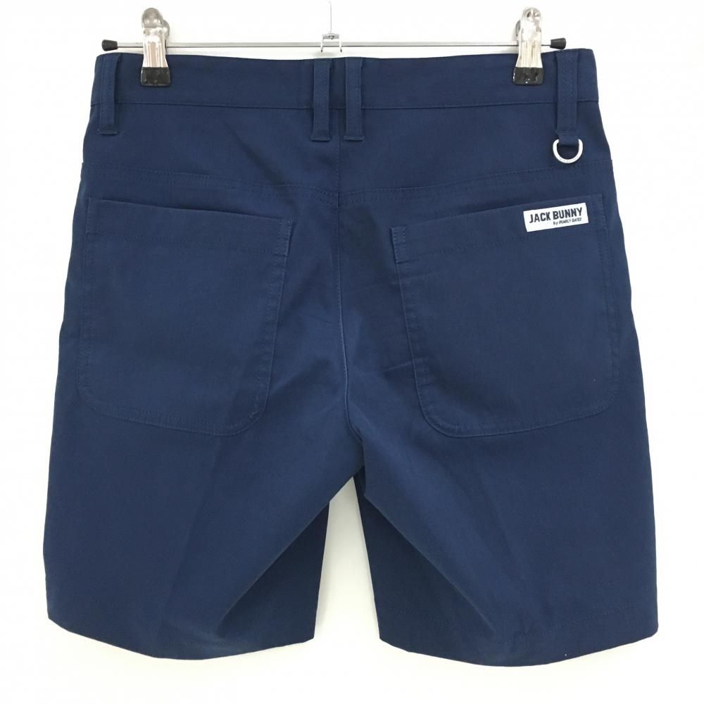 【新品】ジャックバニー　ハーフパンツ　Mサイズ　ネイビー 近年モデル ジャックバニー ハーフパンツ M ネイビー ゴルフ
