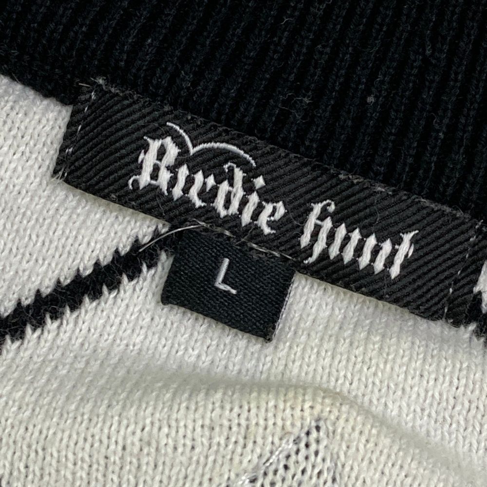 サイズ：L BIRDIE HUNT バーディーハント ハーフジップニット