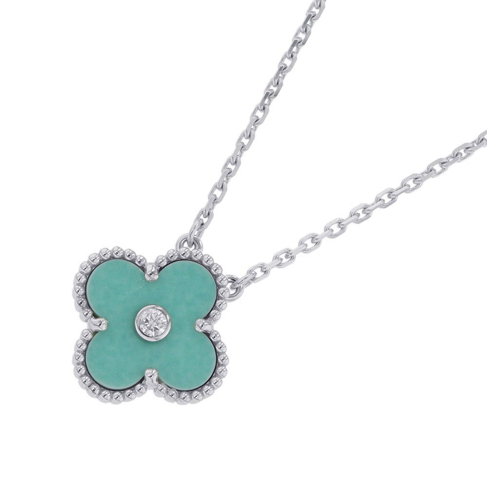 ピアス】アラベスクモチーフ×ドロップオパールグリーン ヴィンテージ