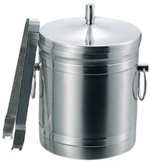2営業日で発送 本間製作所 0116204 KO18-8アイスバケット トング付 5L