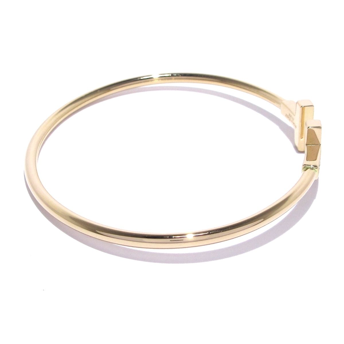 TIFFANY&Co.(ティファニー) バングル美品 Tワイヤーブレスレット