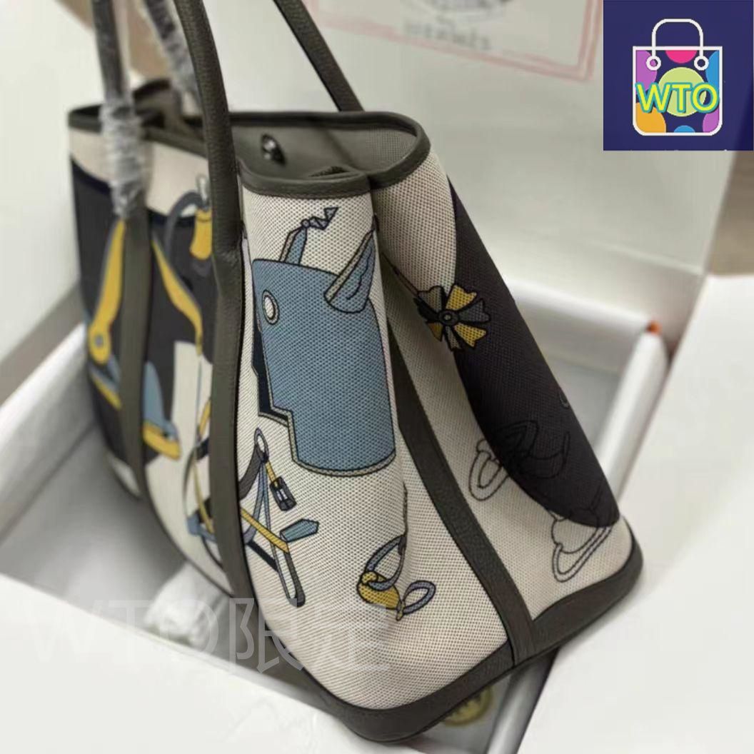 エルメス ガーデンバッグ グラフィティバッグ ハンドバッグ