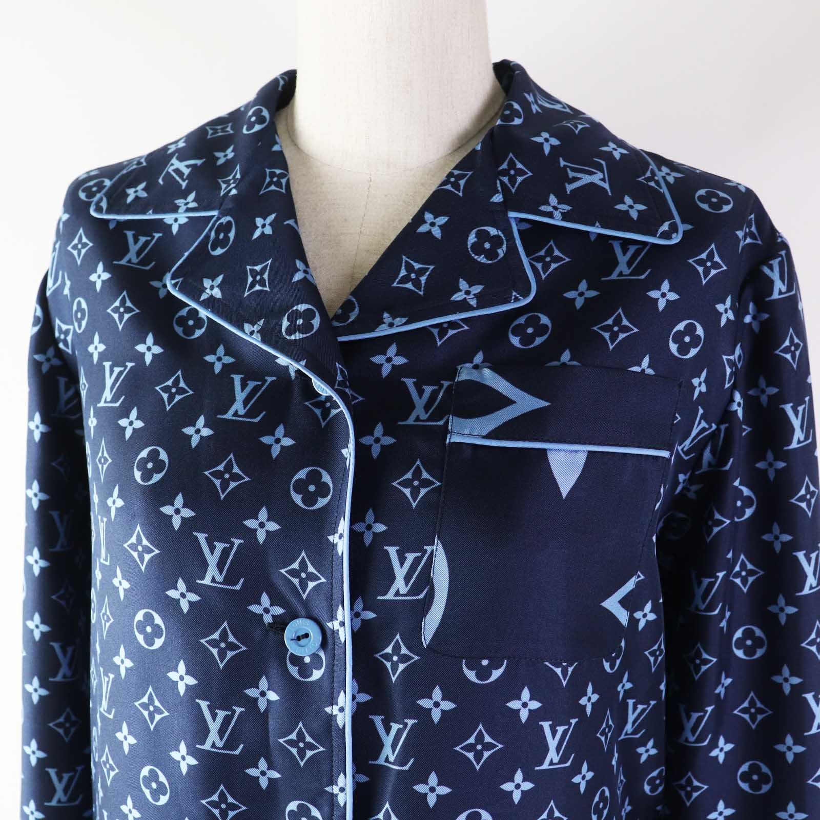 LOUIS VUITTON - 極美品 超希少 Louis Vuittonモノグラムフラワーパジャマシャツ XSの通販 by 即日発送  相場の最安値出品中｜ルイヴィトンならラクマ