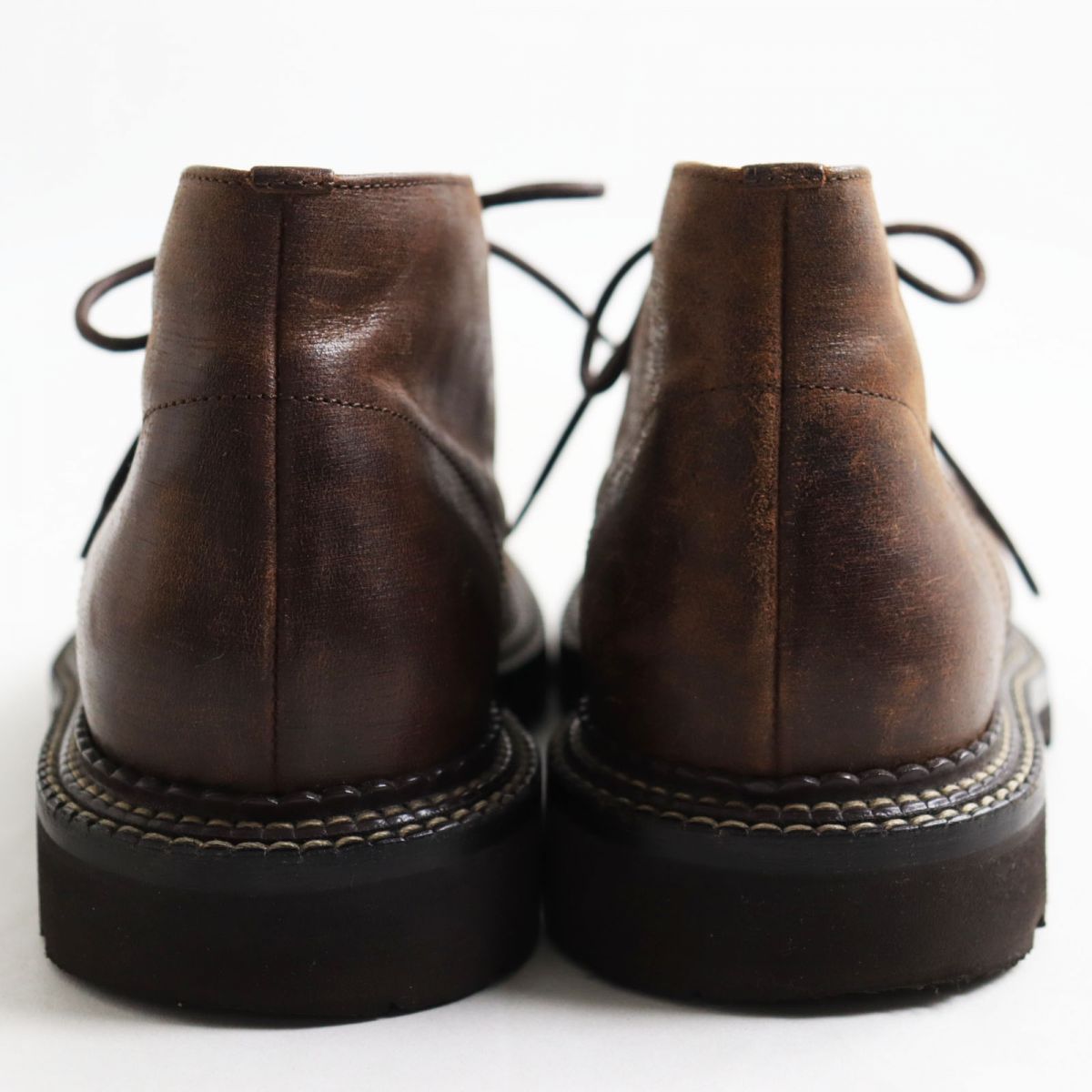 美品○Brunello Cucinelli ブルネロクチネリ レザー vibram/ビブラム
