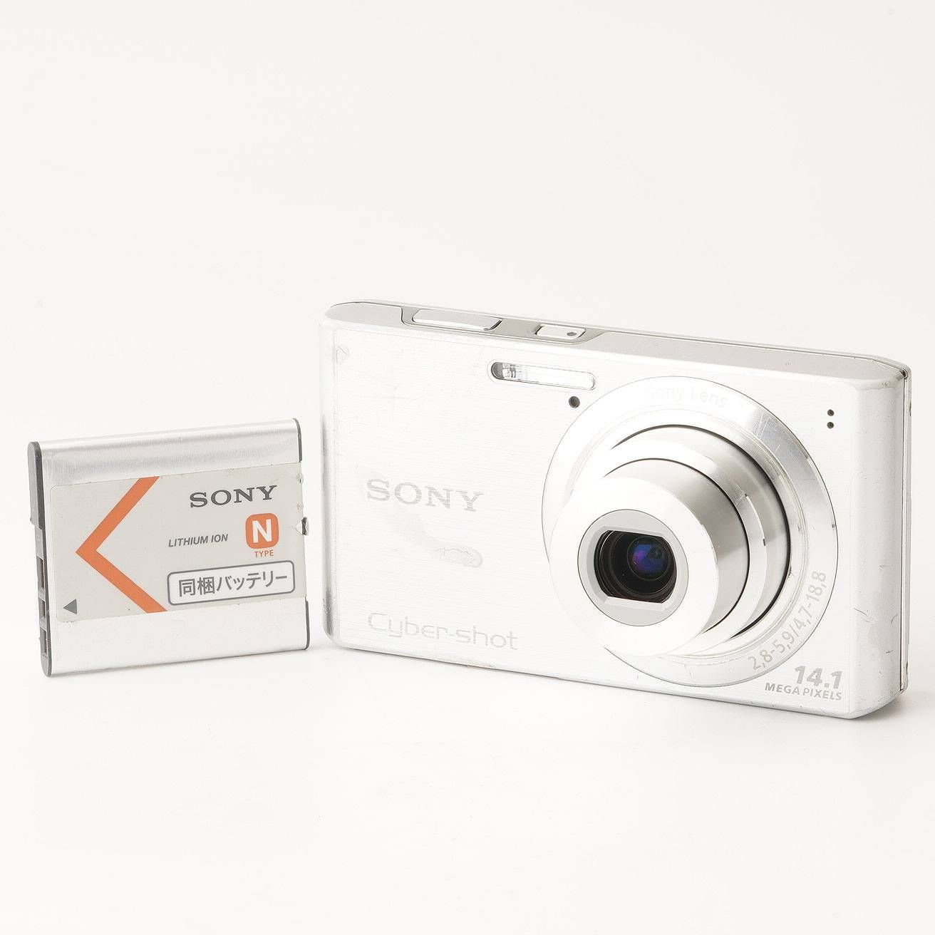 ソニー Sony Cyber-shot DSC-W610 シルバー 4x 光学ズーム 【公式通販】