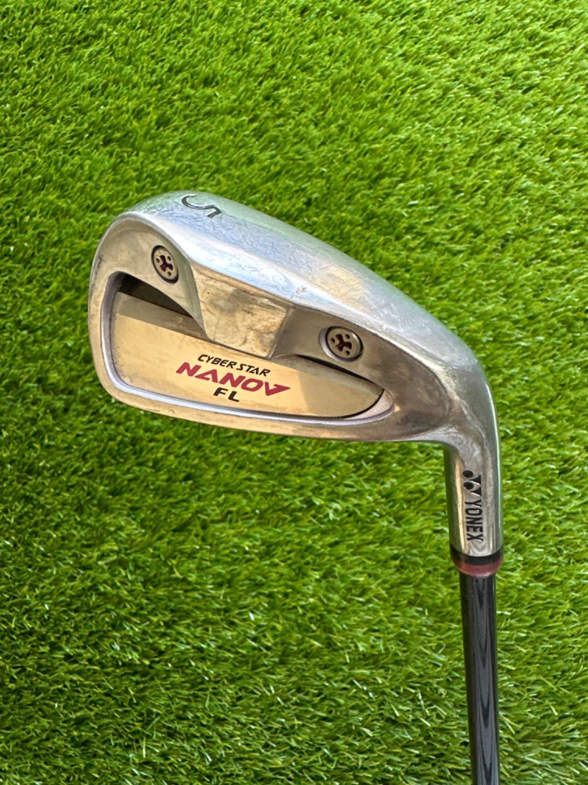 ヨネックス NANOV FL アイアン 5番 右 CYBER STAR YONEX - メルカリ 