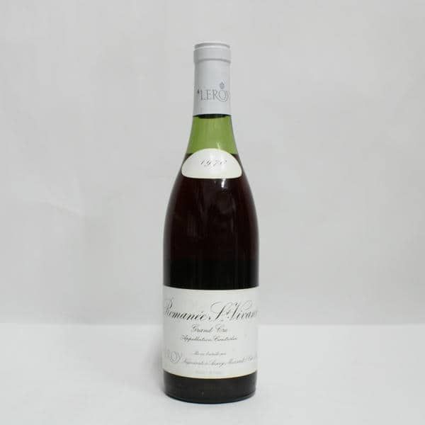 leroy Romanee St.Vivant 1989 ルロワ　サンヴィヴァン leroy Romanee St.Vivant 1989 ルロワ サンヴィヴァンleroy Romanee St