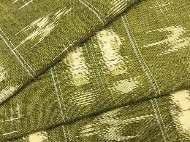 平和屋着物▽上質な紬　単衣　遠州椿　三越扱い　正絹　逸品　AABC3741fy 平和屋着物▽上質な紬 単衣 遠州椿 三越扱い 正絹 逸品 AABC3741fy
