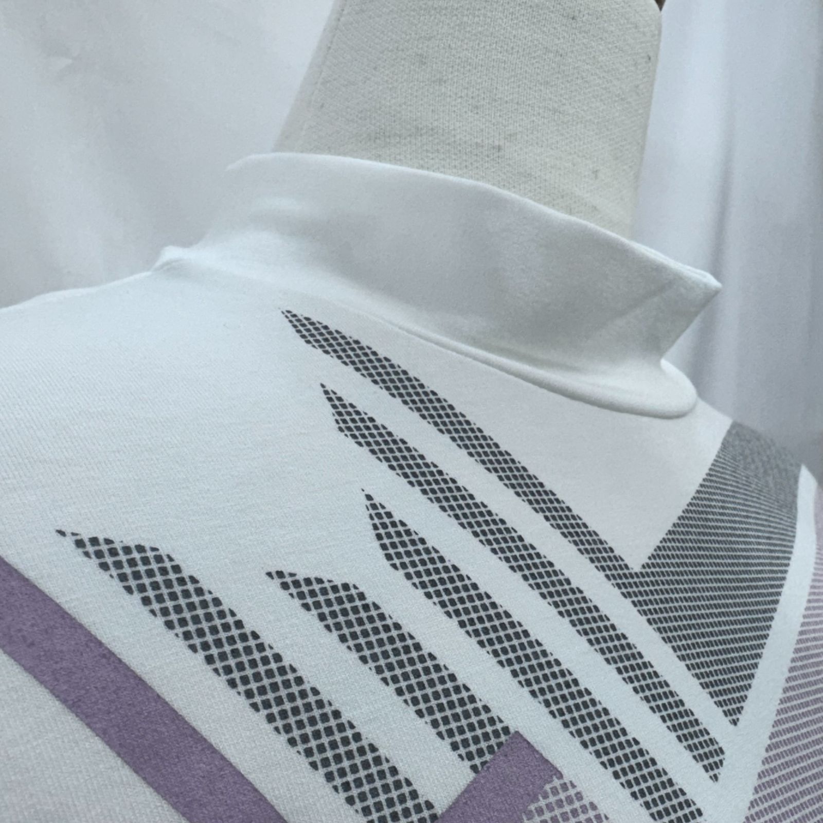 HEAL CREEK ヒールクリーク レディース 長袖モックネック オフホワイト サイズ42 LLC-HASEGAWATOSO_COM