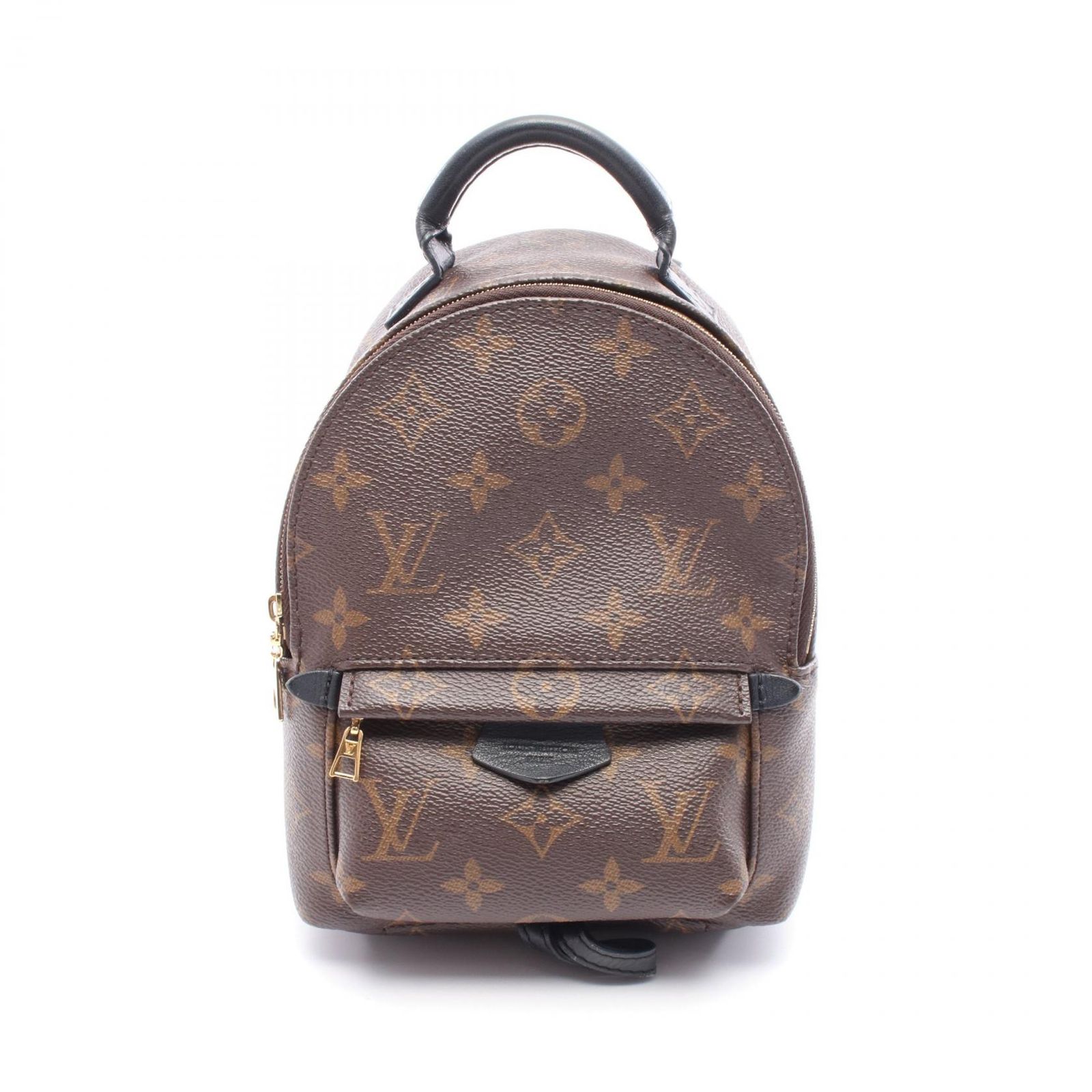 ルイ ヴィトン LOUIS VUITTON リュックサック バックパック パームスプリングス バックパック ミニ モノグラム M44873 PVCコーティングキャンバス レザー パームスプリングス バックパックMINI レディース Used A