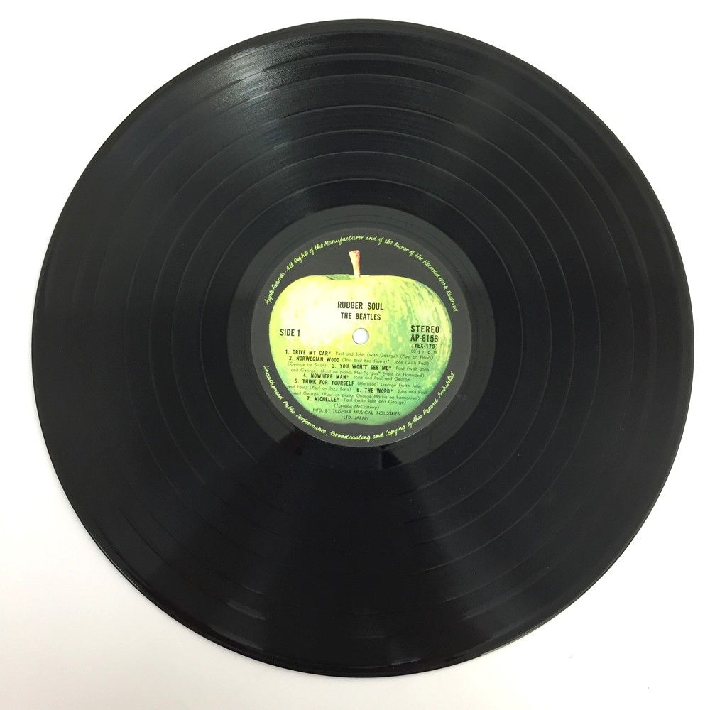 Apple Records The Beatles ザ ビートルズ RUBBER SOUL ラバー